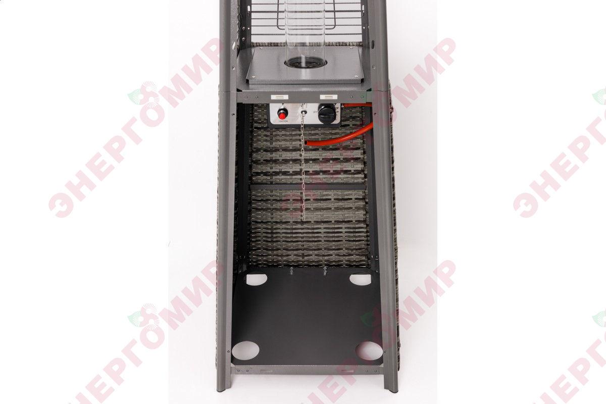 Инфракрасный обогреватель Stalleh Pyramid x4 Rattan Grey