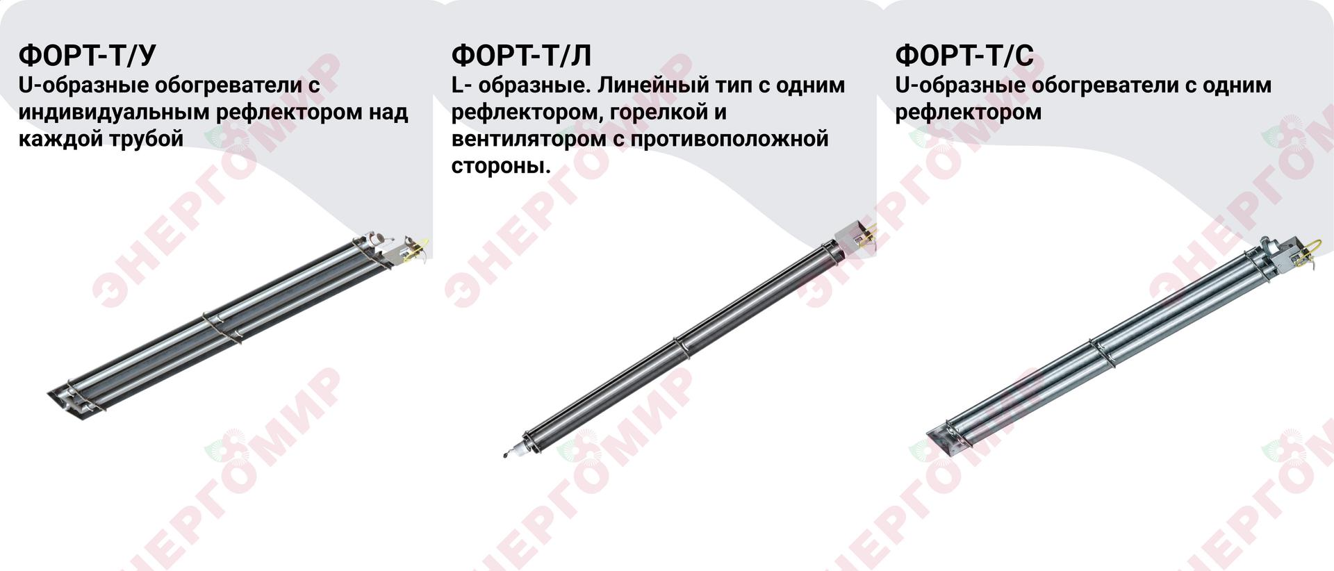 Газовый инфракрасный обогреватель Форт Т